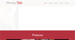 Desktop Screenshot of panuelossoho.com.ar